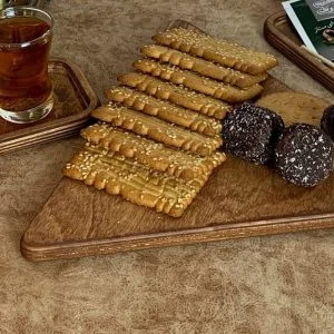 تخته سرو مثلثی آرت دکو چوب