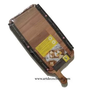 تخته سرو مستطیل آرت دکو چوب پس زمینه سفید