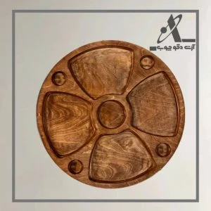 میز مزه 4 نفره آرت دکو چوب